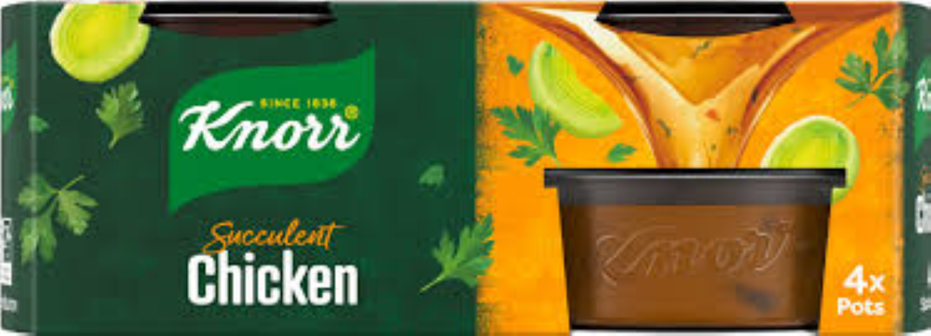 KNORR STOCK POT 4S CHICKEN 112G